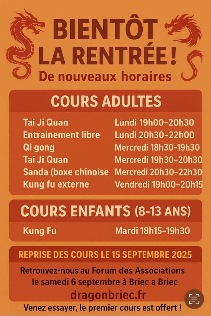 Saison 2025-2026, nouvelles horaires